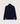 Oversized kashmir tröja med turtleneck - Mörkblå