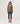 Oversized V-ringad kashmirtröja - Havana Brown