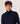 Cashmere turtleneck tröja - Marinblå