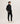 Cashmere turtleneck tröja - Svart