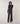 Pantalon large en maille - Gris Foncé