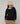 Tricolor round neck sweater in merino wool - Black