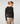 Rak hoodie i två material i ull
