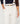High-waisted wide-leg cotton pants - White Ecru