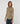 Draperad T-shirt - Taupe