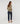Draperad T-shirt - Taupe
