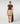 Kort stickad kjol - Beige